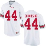 NCAA Ohio State Buckeyes Men's #44 Ben Schmiesing White Nike Football College Jersey MEW6745MI